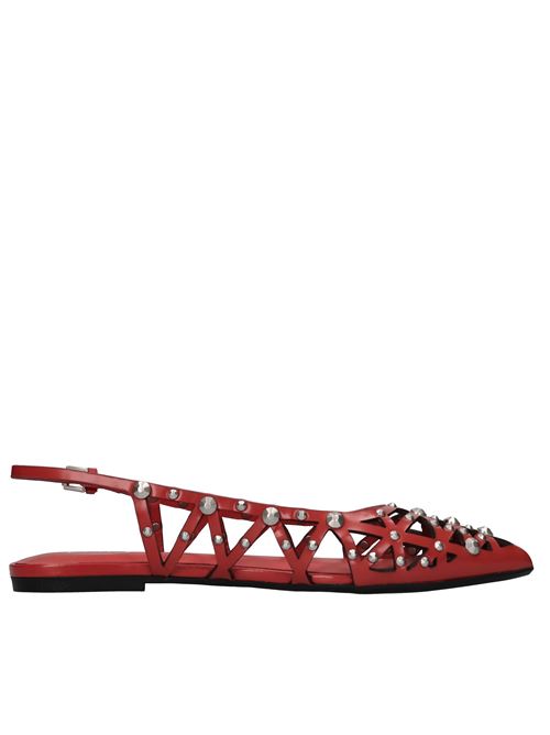 Flat in pelle ASH | BAZAAR SOFT POLISH CALFAURA